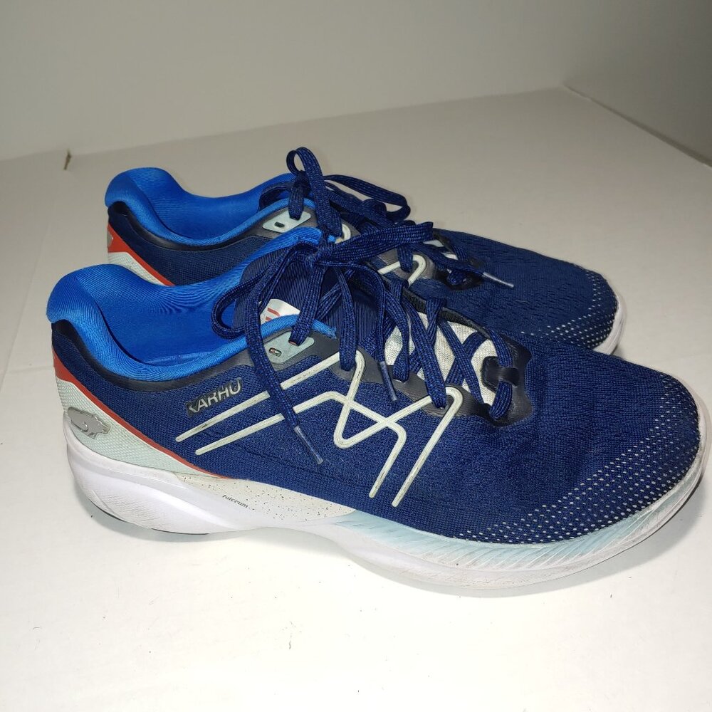 KARHU Fusion Ortix Hivo Athletic Running Shoes Size 9.5 Navy Blue
